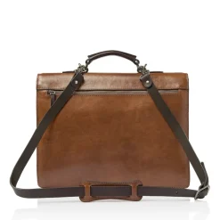 Herentassen|Laptop Schoudertassen>Castelijn & Beerens Rien Laptopbag 13.3" RFID natural