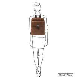 Dames Rugzakken|15.6 Inch Laptoptassen>Castelijn & Beerens Rien Laptop Rugzak 15.6" natural