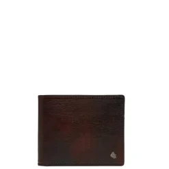 Rfid Portemonnees|Leren Portemonnees>Castelijn & Beerens Rien RFID Portemonnee 8cc cognac