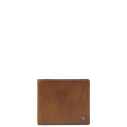 Rfid Portemonnees|Leren Portemonnees>Castelijn & Beerens Rien RFID Portemonnee 8cc natural