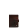 Rfid Portemonnees|Leren Portemonnees>Castelijn & Beerens Rien RFID Mini Wallet 10cc cognac