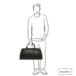Handbagage Reistassen|Heren Reistassen>Castelijn & Beerens Verona Weekendtas mocca