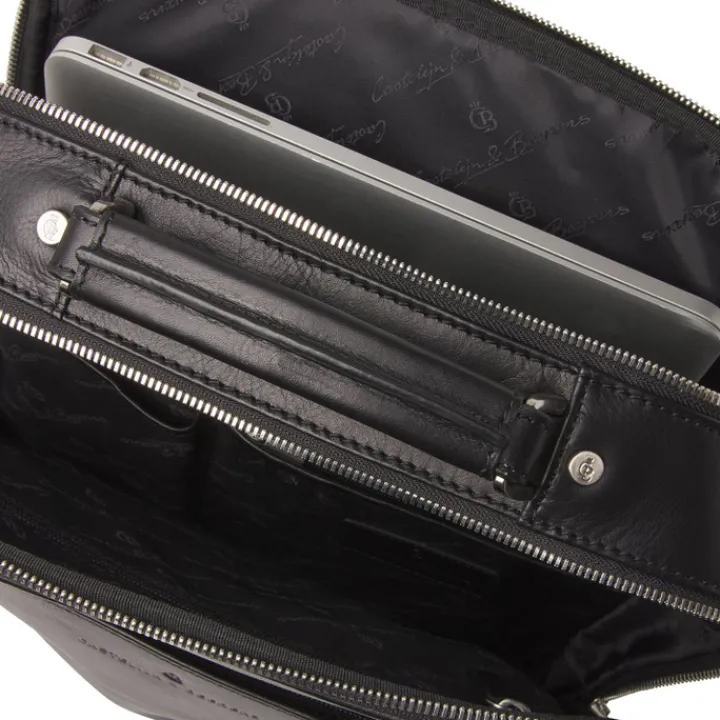 15.6 Inch Laptoptassen|Laptop Rugzakken>Castelijn & Beerens Verona Laptop Rugzak 15.6'' + tablet RFID zwart