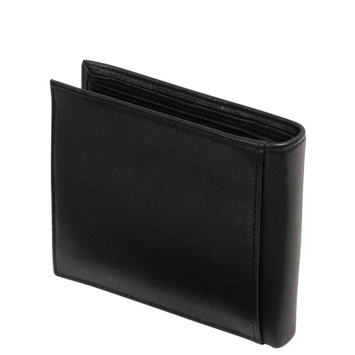 Rfid Portemonnees|Leren Portemonnees>Castelijn & Beerens Vita Billfold 11 Creditcards zwart