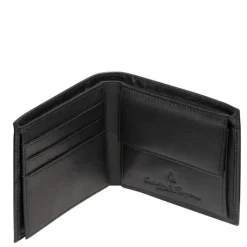 Rfid Portemonnees|Leren Portemonnees>Castelijn & Beerens Vita Billfold 7 Creditcards zwart