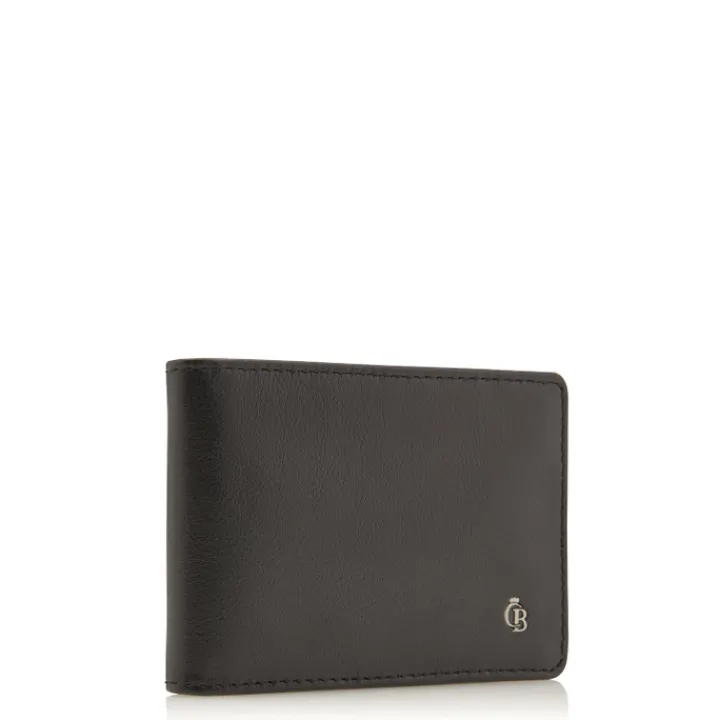 Rfid Portemonnees|Leren Portemonnees>Castelijn & Beerens Vita Creditcard Etui 4 Pasjes RFID zwart