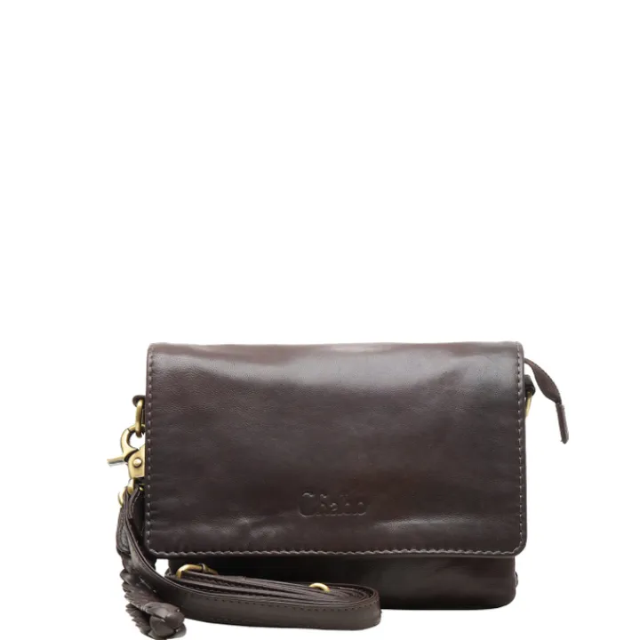 Schoudertassen|Crossbody>Chabo Borneo Style chocolate