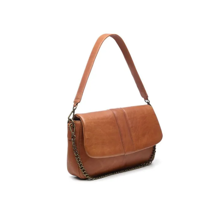 Schoudertassen|Handtassen>Chabo Bronx Schoudertas camel