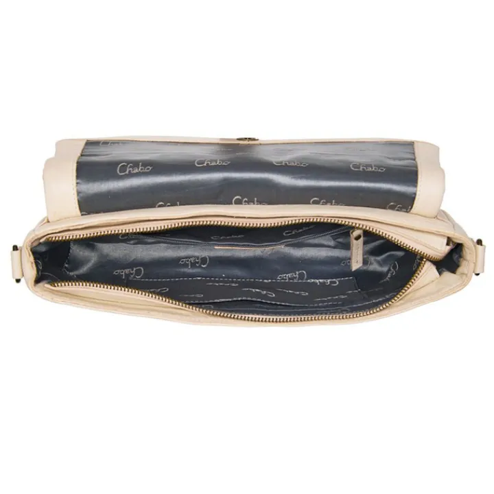Schoudertassen|Handtassen>Chabo Bronx Schoudertas camel