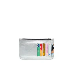 Leren Portemonnees>Chabo Cards & Coins Wallet silver