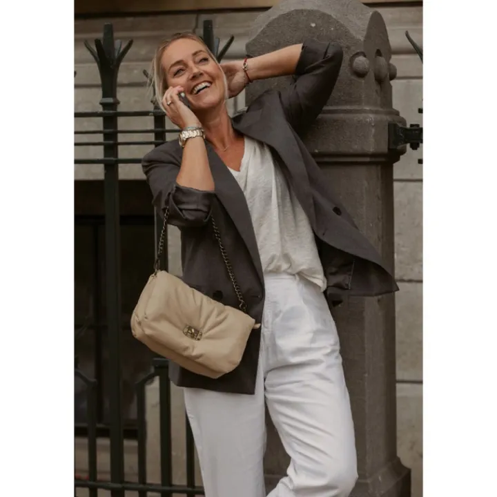 Schoudertassen|Handtassen>Chabo Diva Small taupe