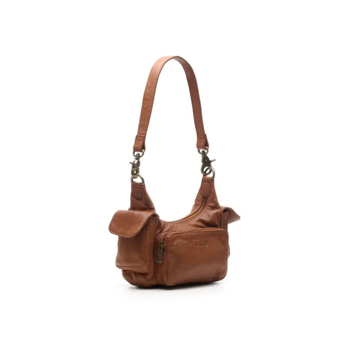 Schoudertassen|Crossbody>Chabo Donna City Bag cognac