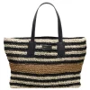 Shoppers|Fashion Tassen>Chabo Raffia Shopper Capri multi
