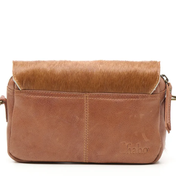 Schoudertassen|Crossbody>Chabo Rio Romy Hair-On camel