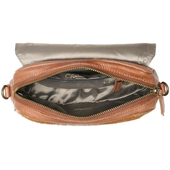 Schoudertassen|Crossbody>Chabo Rio Romy Hair-On camel