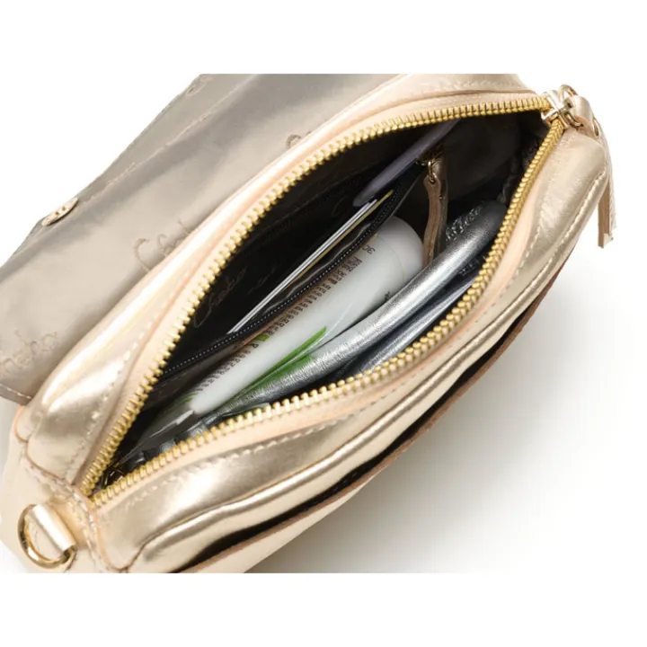 Schoudertassen|Crossbody>Chabo Rio Romy light gold