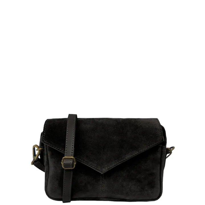 Schoudertassen|Crossbody>Chabo Rio Romy Suede black