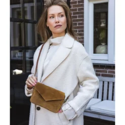 Schoudertassen|Crossbody>Chabo Rio Romy Suede black
