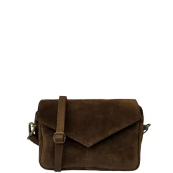 Schoudertassen|Crossbody>Chabo Rio Romy Suede cognac