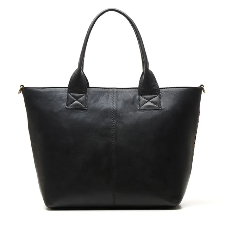 Shoppers|Schoudertassen>Chabo Romio Jaquard Shopper 14" black