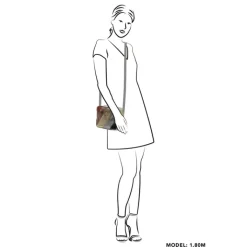 Schoudertassen|Crossbody>Charm London Anna Schoudertas leopard