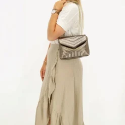 Schoudertassen|Crossbody>Charm London Anna Shoulderbag pewter