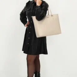 Schoudertassen|Fashion Tassen>Charm London Birmingham II Shoulderbag 15.6" crème