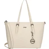 Shoppers|Schoudertassen>Charm London Birmingham Shopper creme