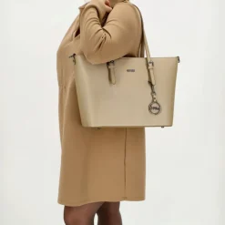 Shoppers|Schoudertassen>Charm London Birmingham Shopper lightgold
