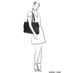 Luiertassen|Fashion Tassen>Charm London Bloomsbury Luiertas zwart
