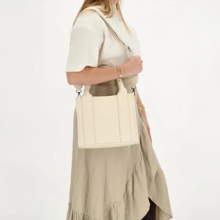 Schoudertassen|Handtassen>Charm London Bond Handbag broken white