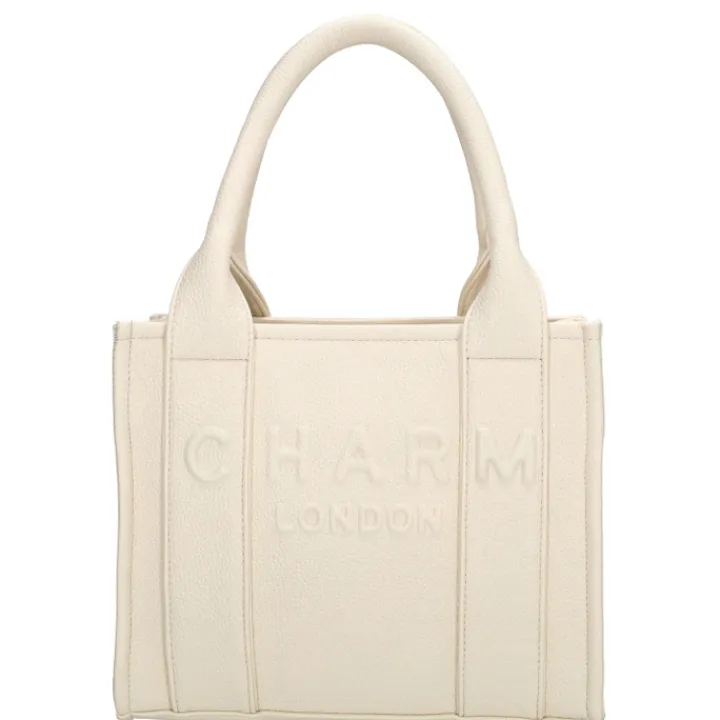 Schoudertassen|Handtassen>Charm London Bond Handbag broken white