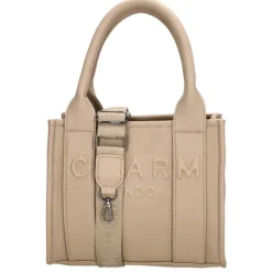 Schoudertassen|Handtassen>Charm London Bond Handbag sand