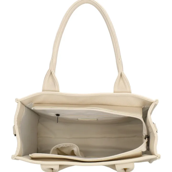 Shoppers|Schoudertassen>Charm London Bond Shopper broken white