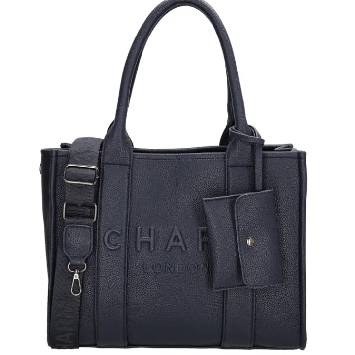 Shoppers|Schoudertassen>Charm London Bond Shopper blue
