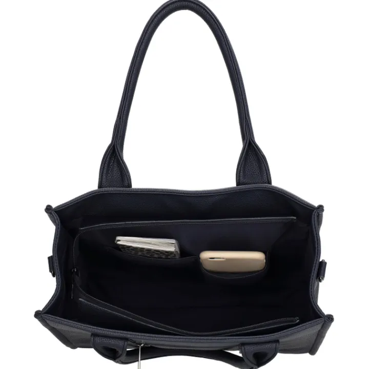 Shoppers|Schoudertassen>Charm London Bond Shopper blue