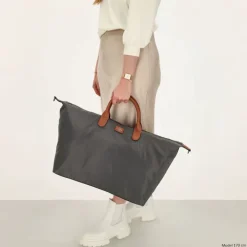 Dames Reistassen|Weekendtassen>Charm London Buckingham Duffle grey