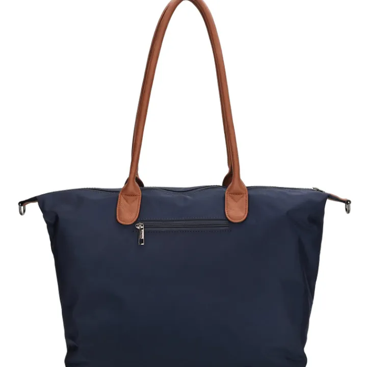 Dames Schooltassen|Schooltas Shoppers>Charm London Buckingham Laptopbag blue