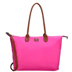 Dames Schooltassen|Schooltas Shoppers>Charm London Buckingham Laptopbag 15.6" fuchsia