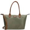 Shoppers|Schoudertassen>Charm London Buckingham Shopper olijfgroen