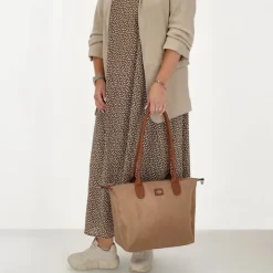Shoppers|Schoudertassen>Charm London Buckingham Shopper zand