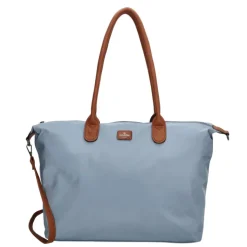 Dames Schooltassen|Schooltas Shoppers>Charm London Buckingham Shoulderbag steelblue
