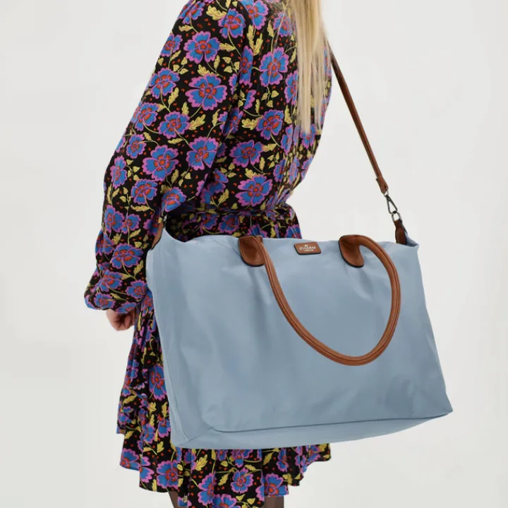 Dames Schooltassen|Schooltas Shoppers>Charm London Buckingham Shoulderbag steelblue