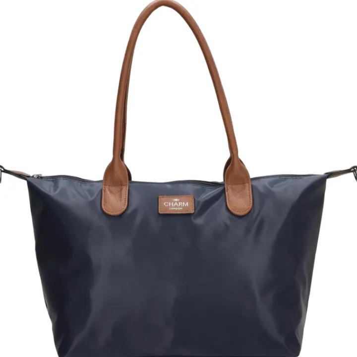 Shoppers|Schoudertassen>Charm London Buckingham Shopper blauw