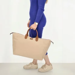 Dames Reistassen|Weekendtassen>Charm London Buckingham Travelbag sand
