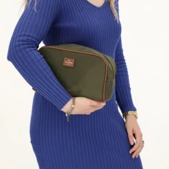 Toilettassen>Charm London Buckingham Toiletbag olivegreen