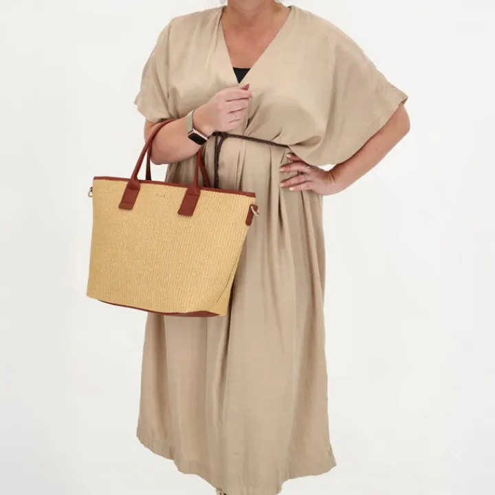 Schoudertassen|Handtassen>Charm London Cadorna Handbag cognac