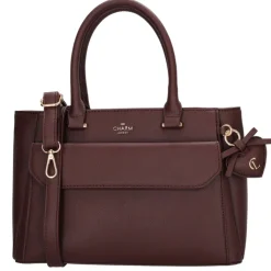 Schoudertassen|Handtassen>Charm London Cambridge Handbag red