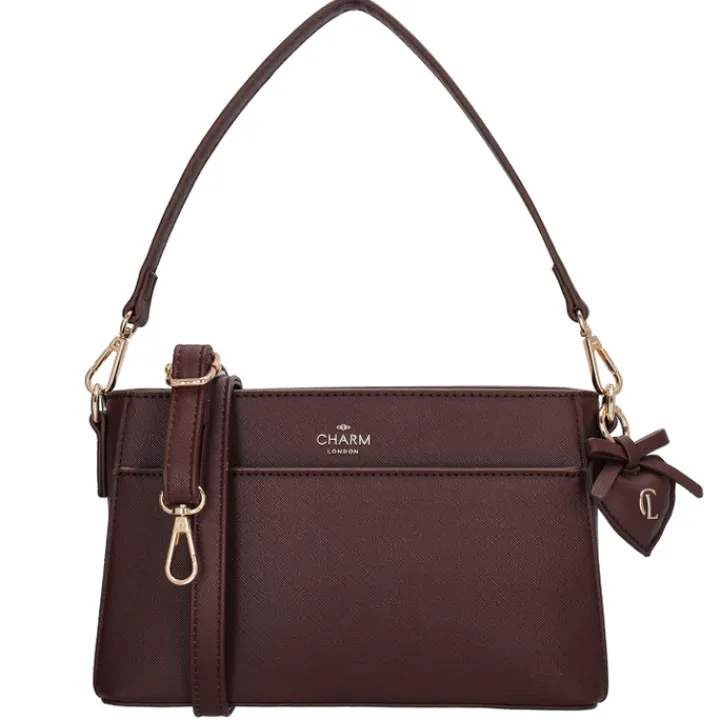 Schoudertassen|Crossbody>Charm London Cambridge Shoulderbag red