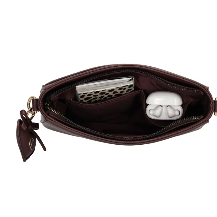 Schoudertassen|Crossbody>Charm London Cambridge Shoulderbag red